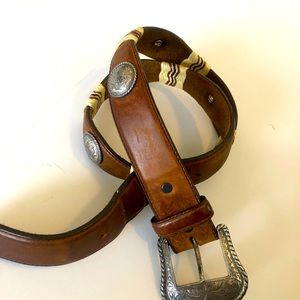 Tony lama belt 34conchas